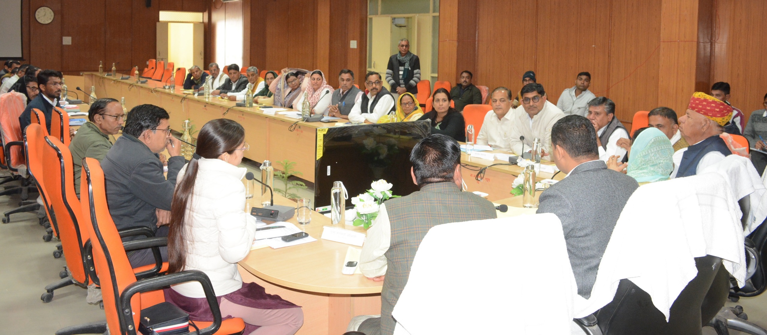 Jilaparishad meeting