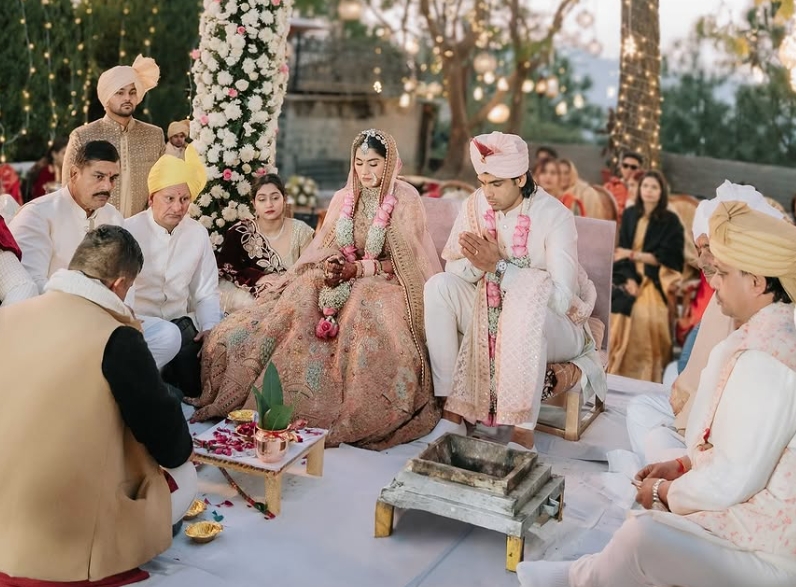 Neeraj chaupra wedding