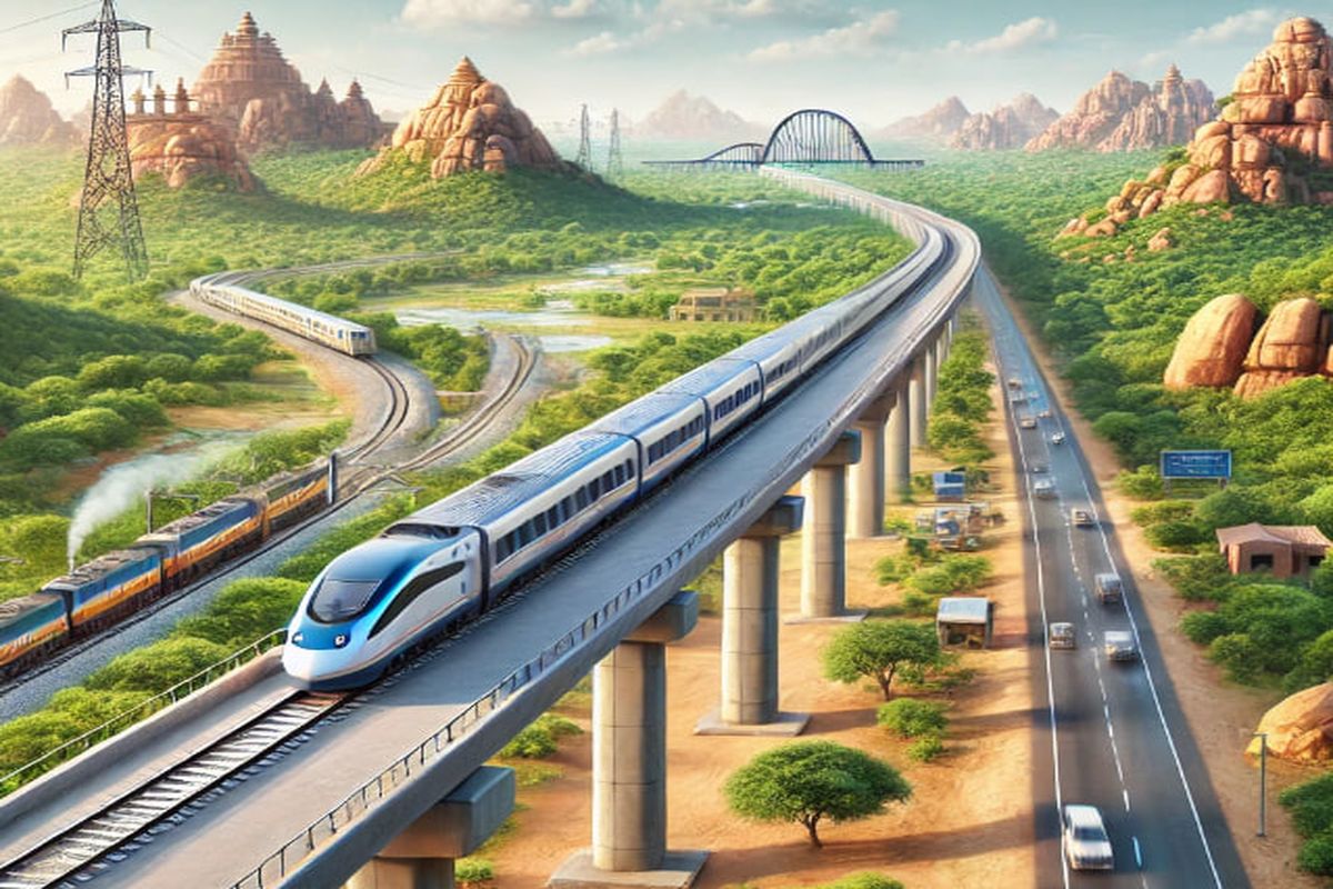 Railway AI Genreted Photo