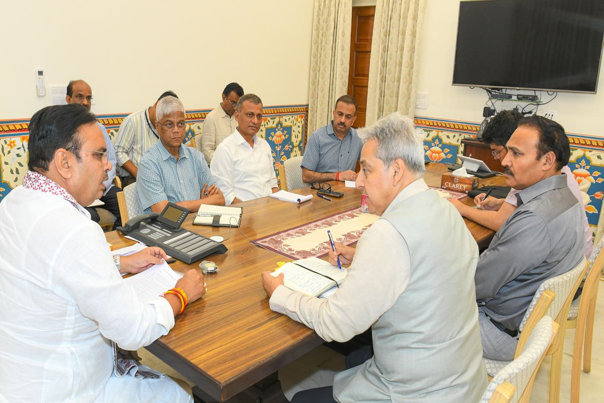Cm bhajan Lal Sharma