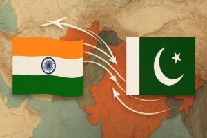 India Pakistan Tension AI genereted Photo