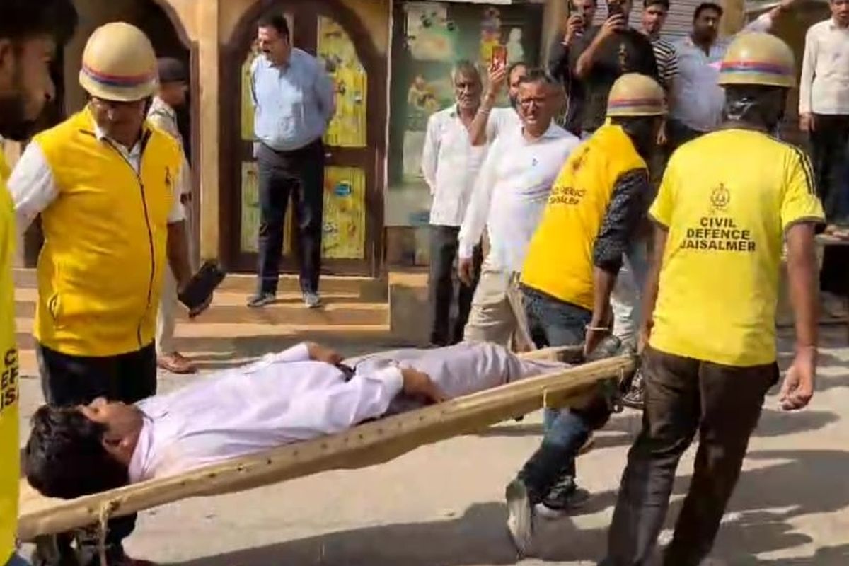 Mock Drill In Jaisalmer