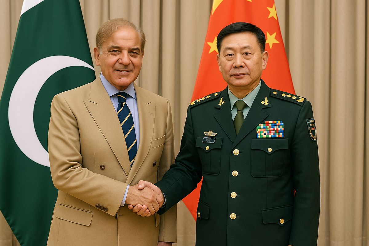 pakistan Chaina Relationship Photo AI Genreted