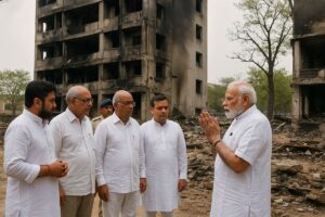 PM Narendra Modi In Ahamdabad Photo Ai Genreted
