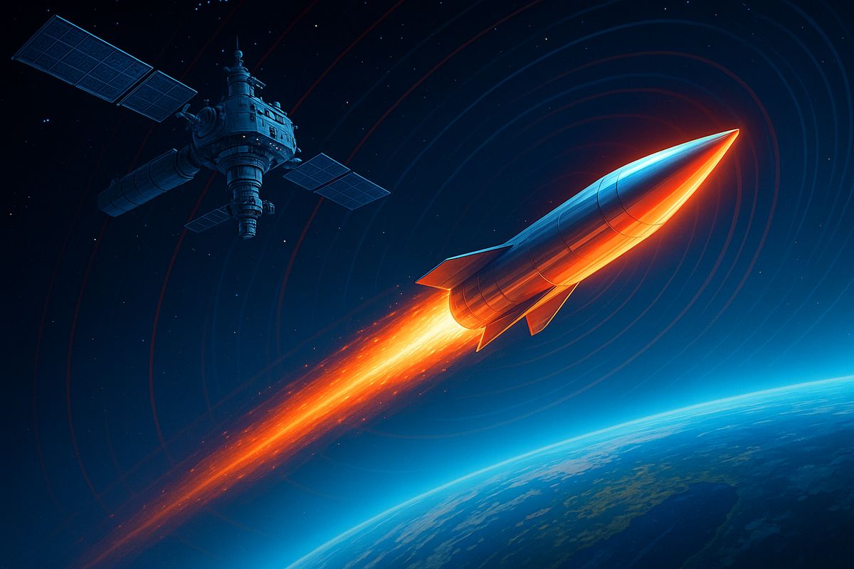 Hypersonic Missile AI Gemreted Photo