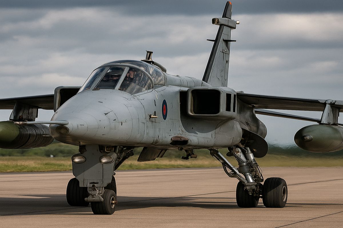 Jaguar Fighter Jet Photo AI Genreted